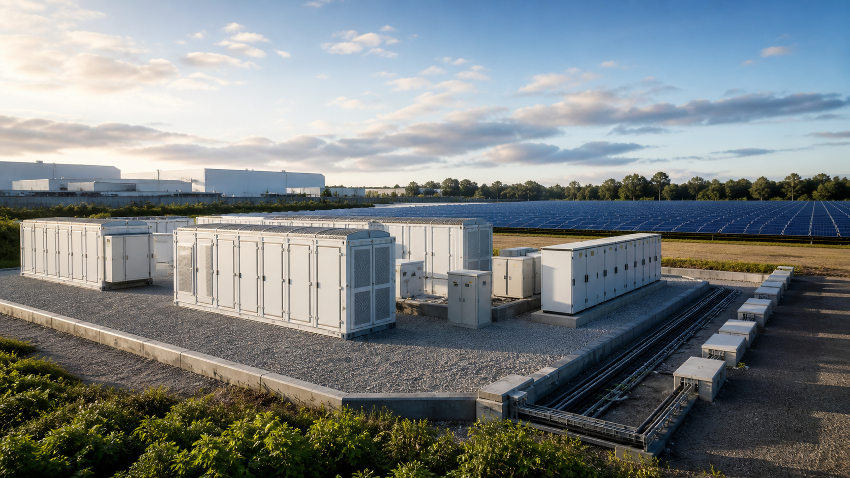 Commercial and industrial energy storage project