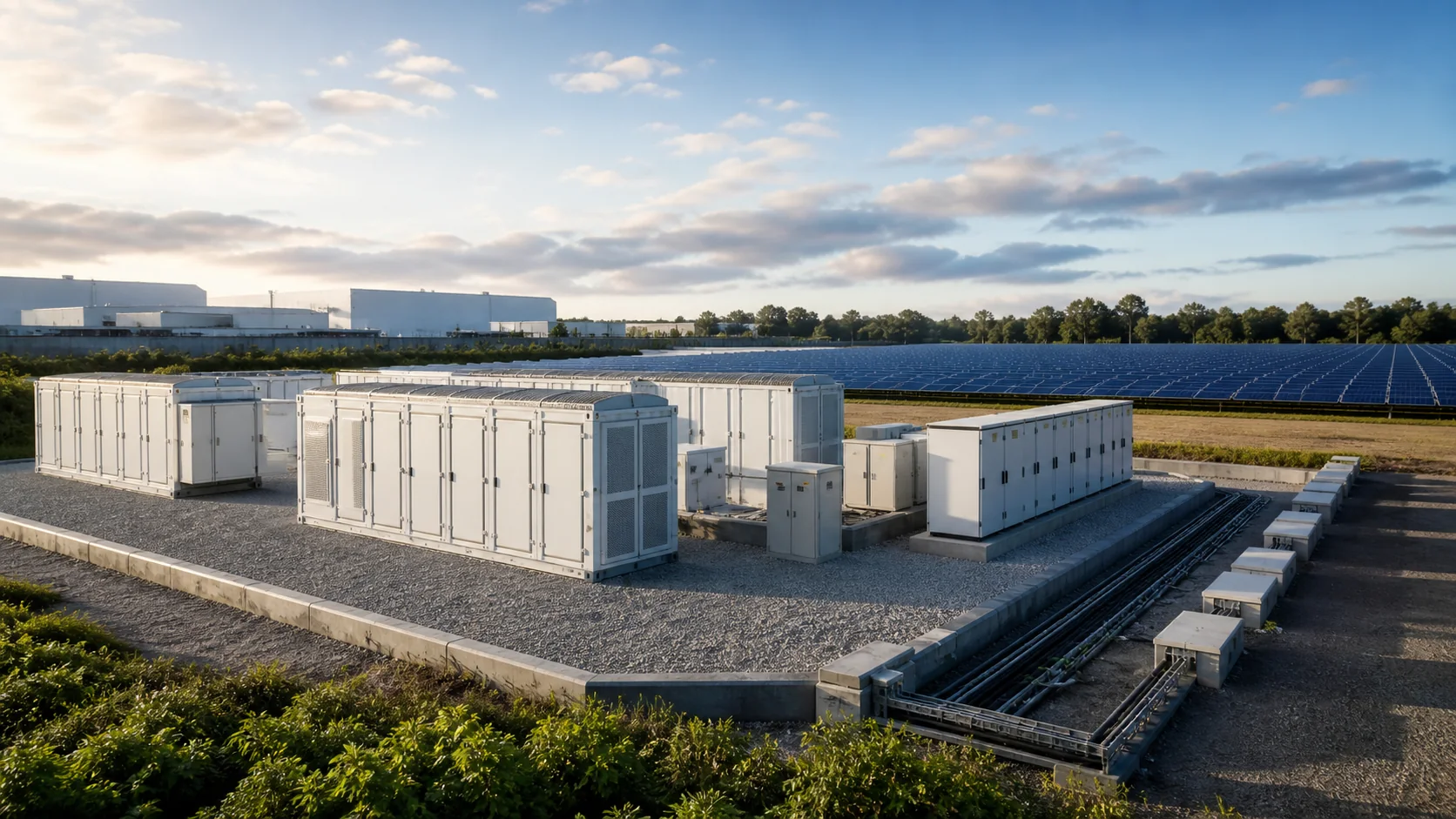 Commercial and industrial energy storage project