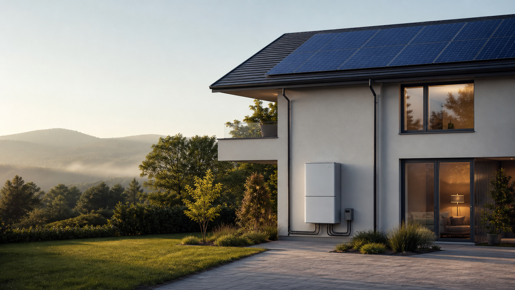 Residential solar energy storage system