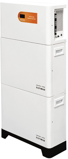 6 kW Vertical Stacked ESS - 10.24 kWh