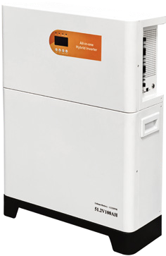 6 kW Vertical Stacked ESS - 5.12 kWh